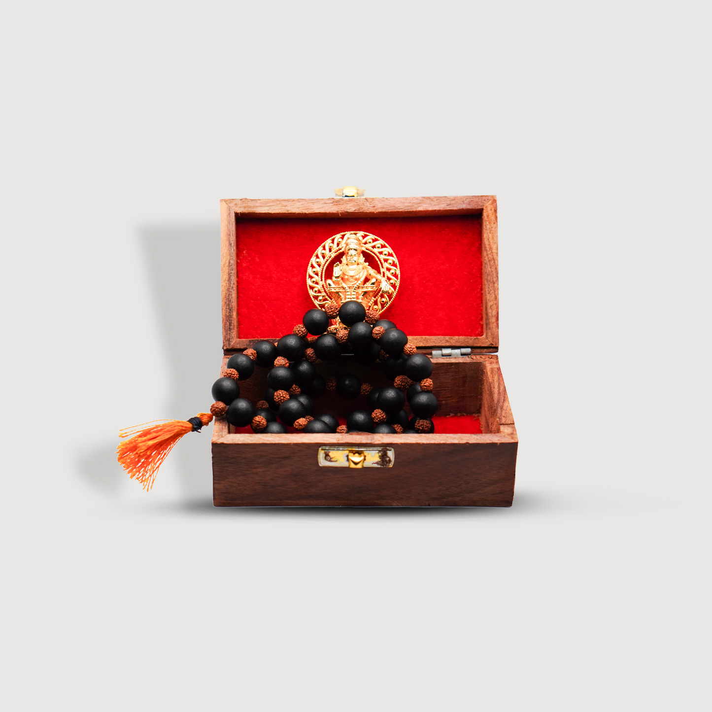 12MM Karungali & 6MM Rudraksha Mala