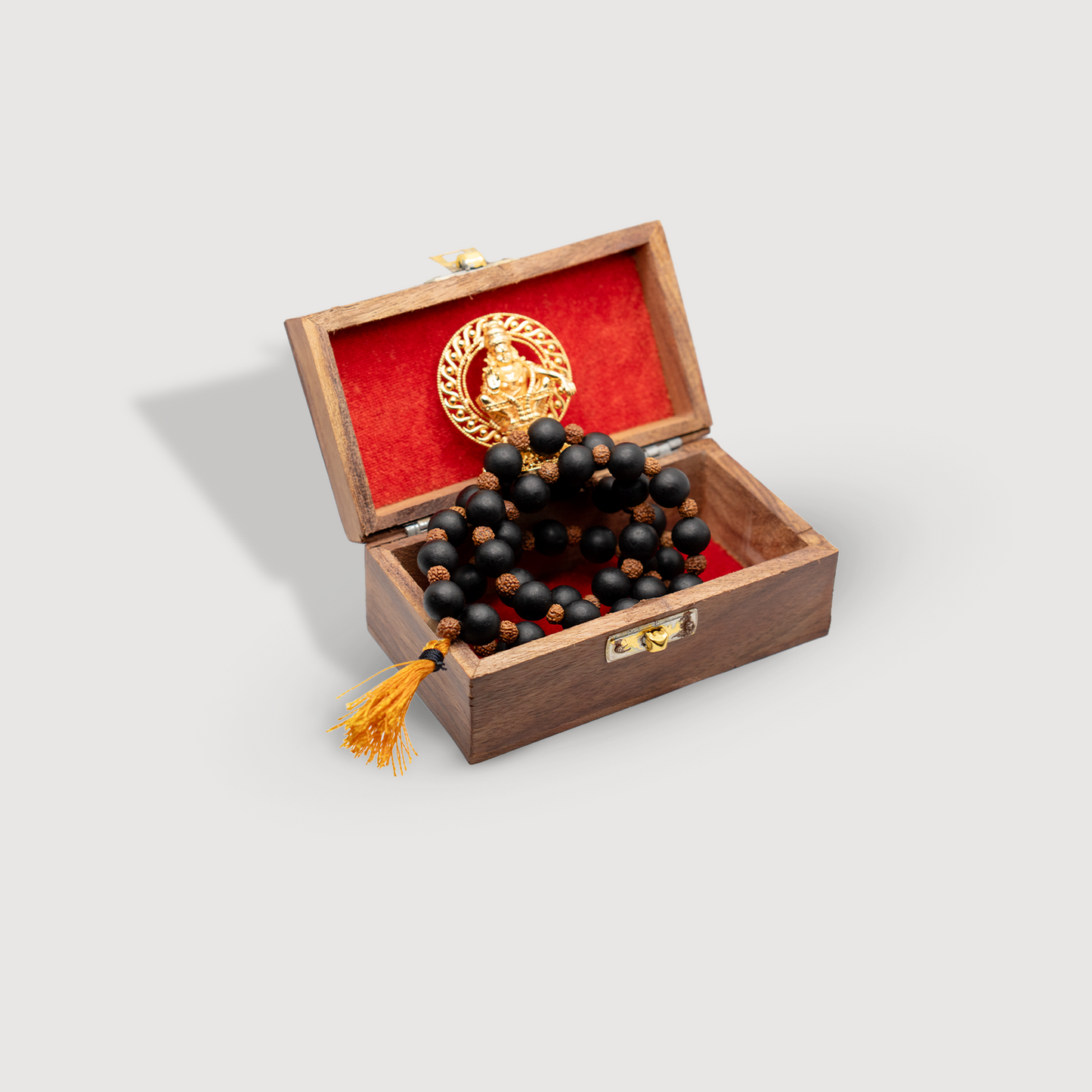 12MM Karungali & 6MM Rudraksha Mala